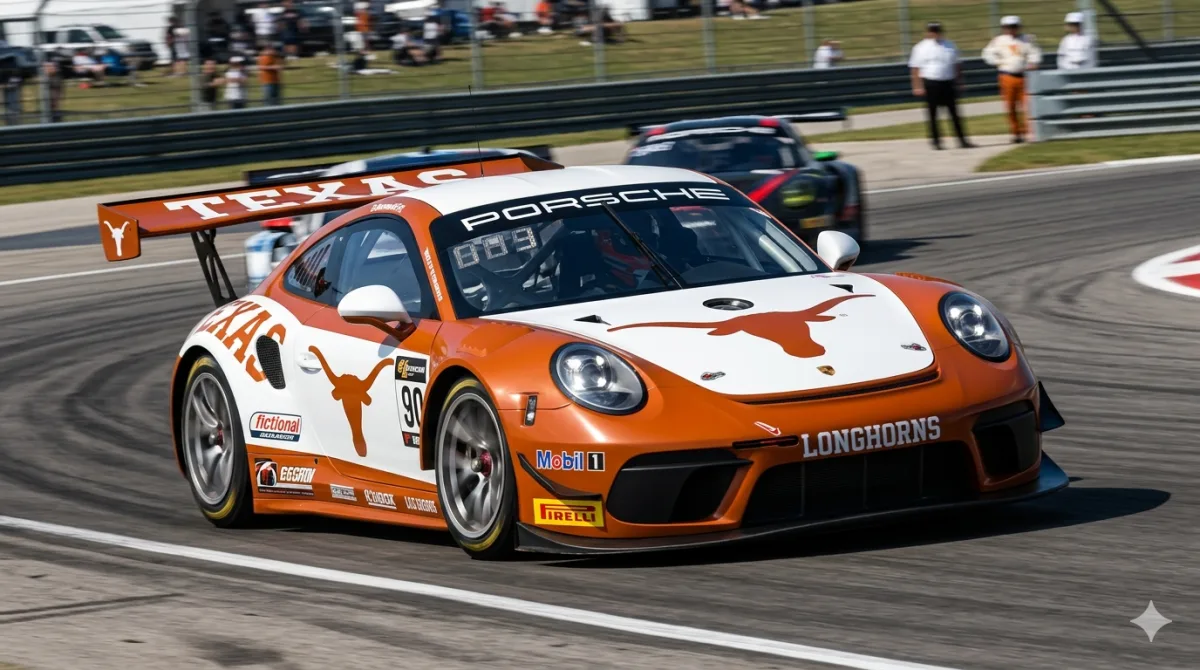 University GT3 race car